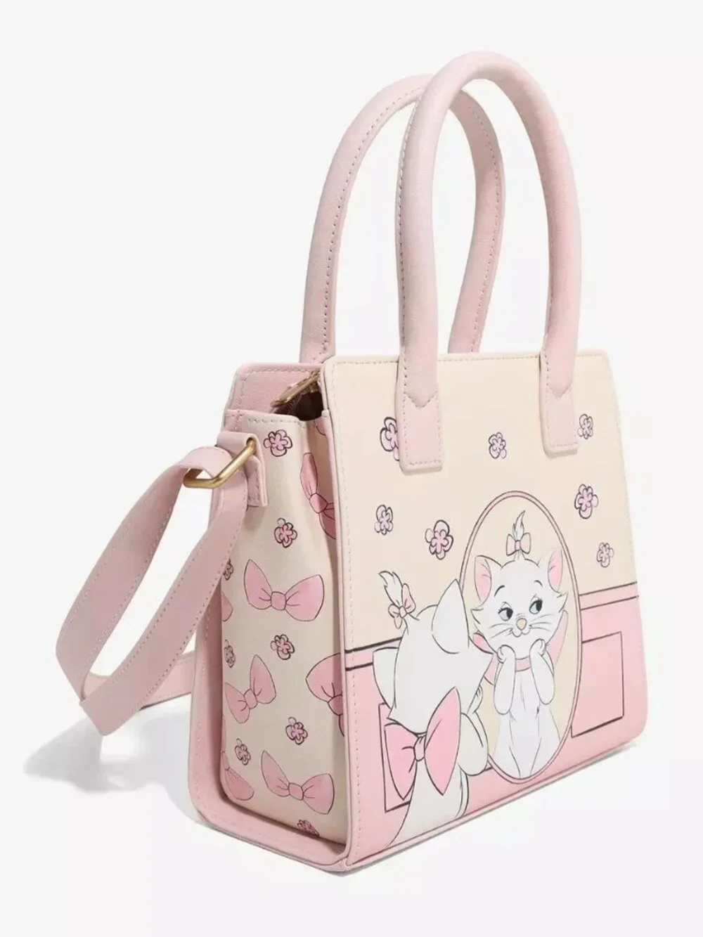 Loungefly Disney Aristocats Marie Satchel Mini Purse Crossbody Handbag